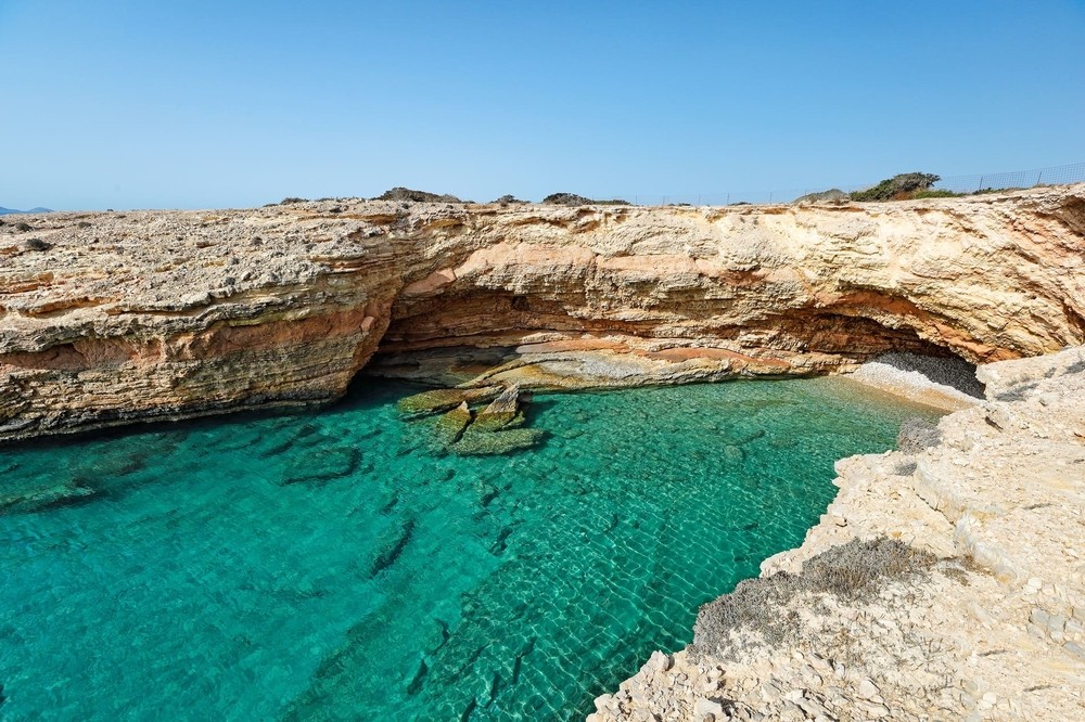 Crique à Koufonissia en Grèce