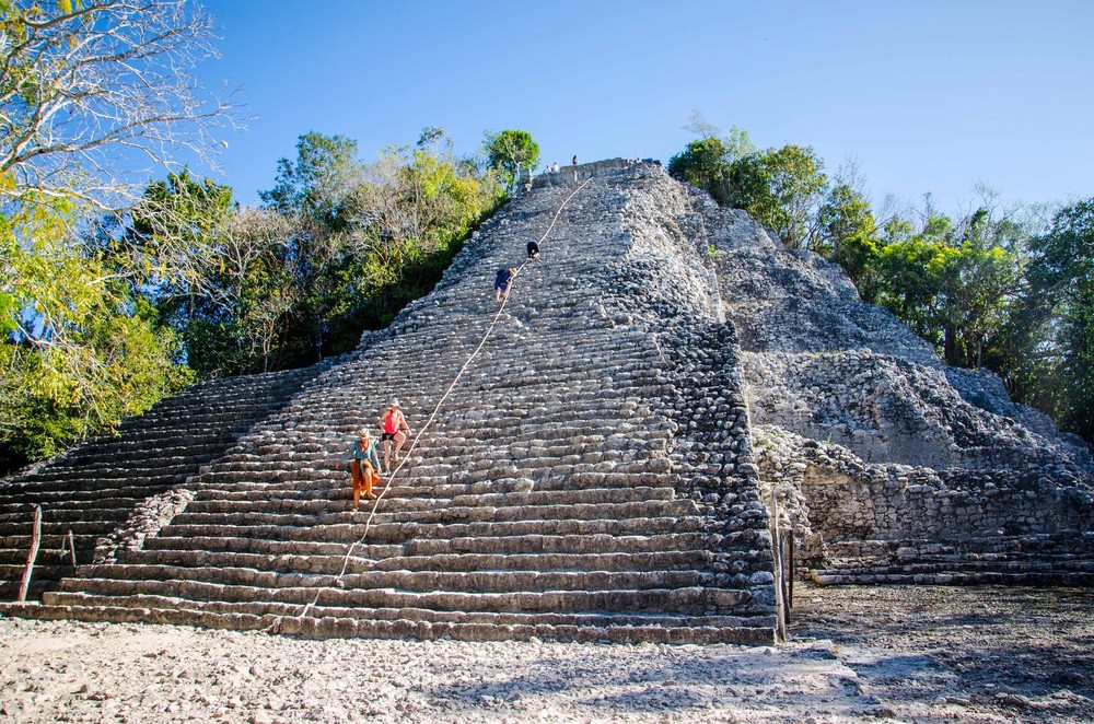 Nohoch Mul à Coba au Mexique