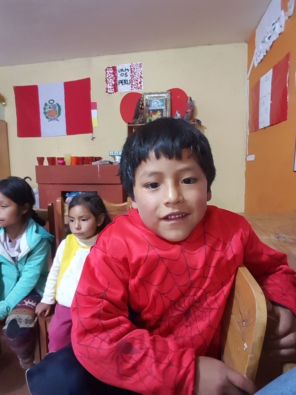 Enfant péruvien
