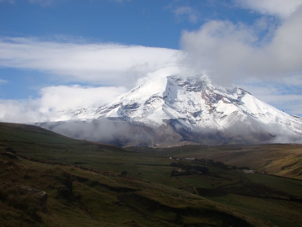 Le Chimborazo, volcan d'Equateur