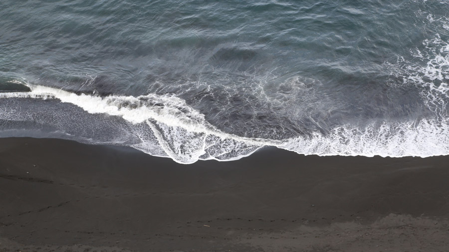 Plage à Sao Filipe