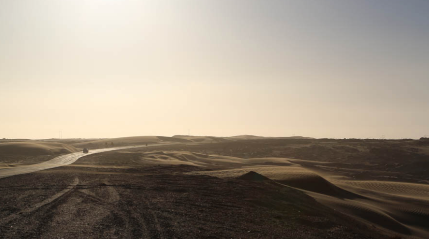 Route jusqu'à Kolmanskop