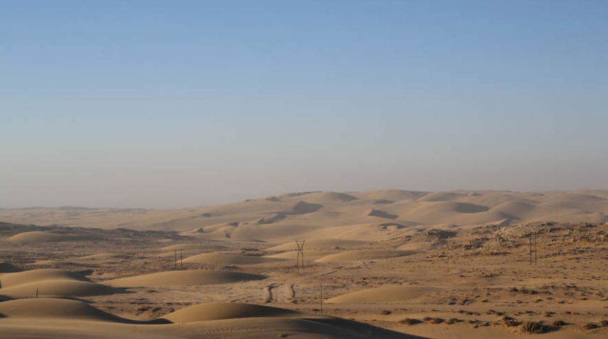 Paysage de la Namibie