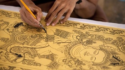 Les secrets de la peinture sur sable