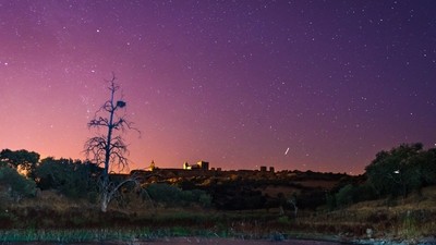 Dîner et observation des étoiles au bord d’un lac de l’Alentejo
