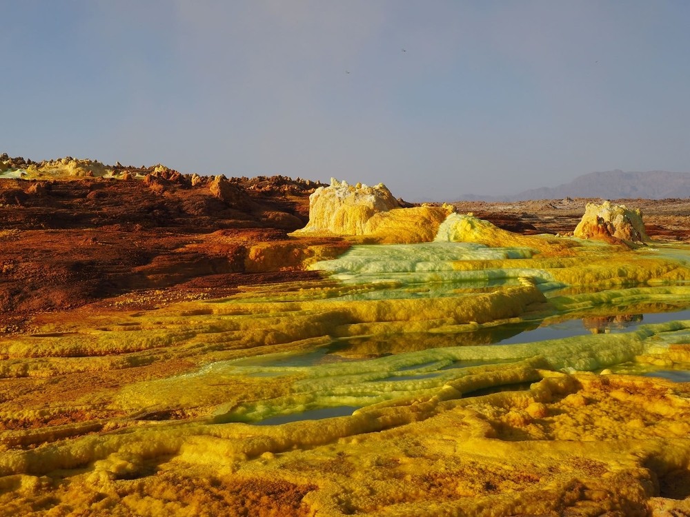 Le Dallol en Ethiopie