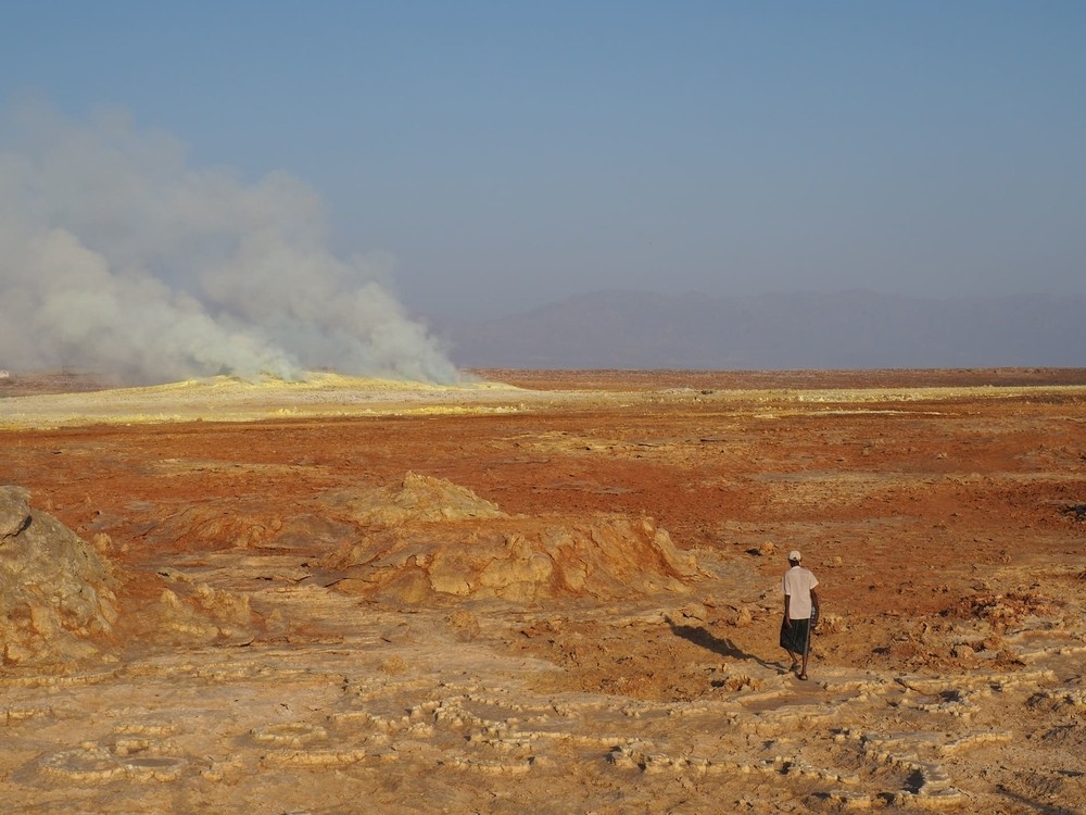 Dallol en Ethiopie