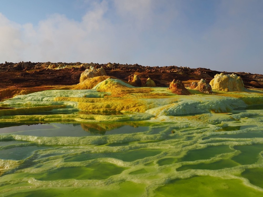 Le Dallol en Ethiopie