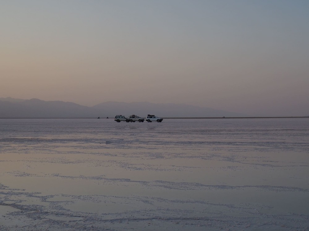 Désert de sel Danakil en Ethiopie