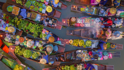 Zoom sur : les marchés flottants du Vietnam