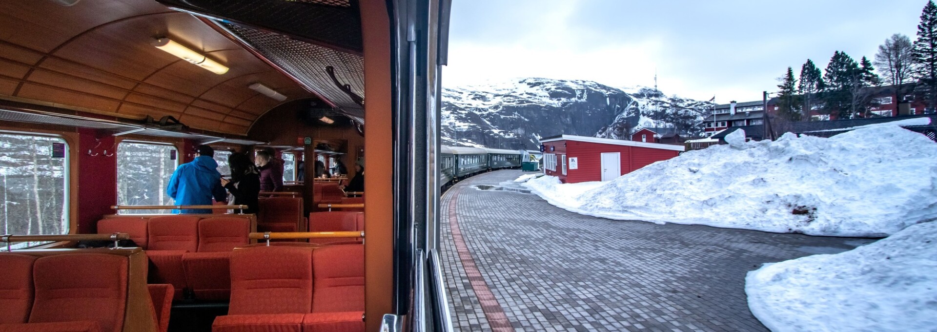 Duo Oslo et Bergen en train